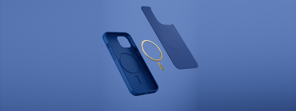 Illustration of Biodegradable Phone Case Simulation