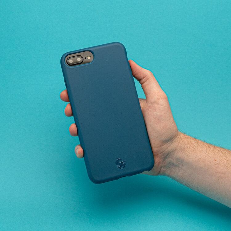 iPhone 8 Plus / 7 Plus Silicone Case - Blue Cobalt - Business - Apple (SG)