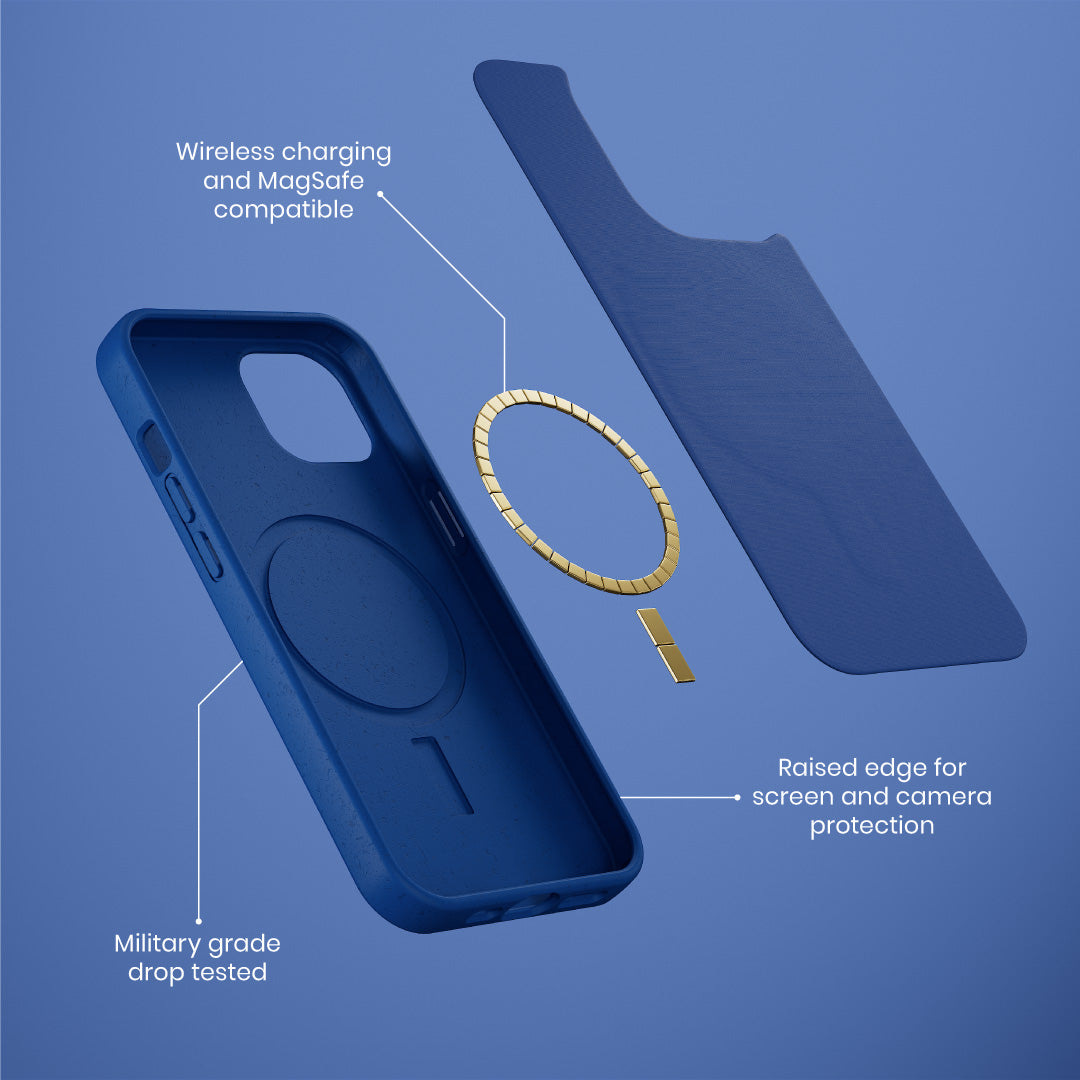 ESR Air Armor HaloLock Apple iPhone 15 Plus Hoesje MagSafe Zwart ESR Air Armor HaloLock Apple iPhone 15 Plus Hoesje MagSafe Zwart